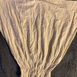 Elegant Cream Women's Dress